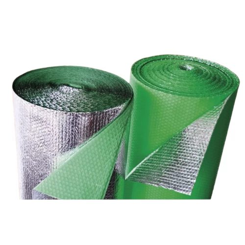 REFLEX hőtükrös légpárnás fólia – 120 cm széles – Tekercs 50 m2